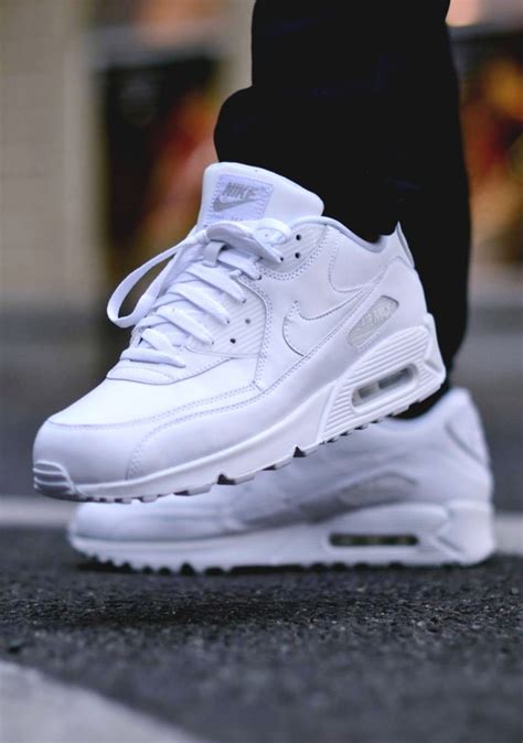 nike air 90s weiß|nike air max white.